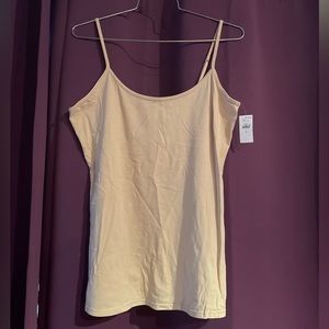 Beige tank top